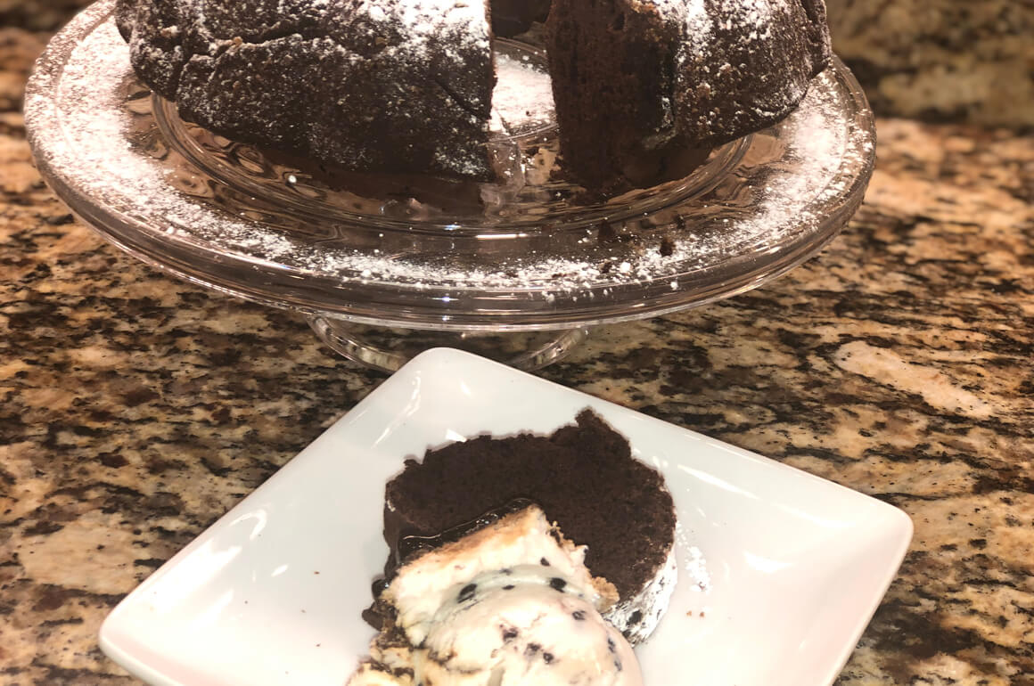Almost Homemade Chocolate Pound Cake