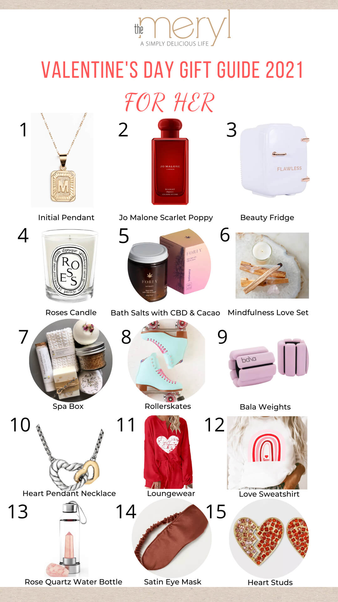 Valentine’s Day Gift List 2021 – For Her