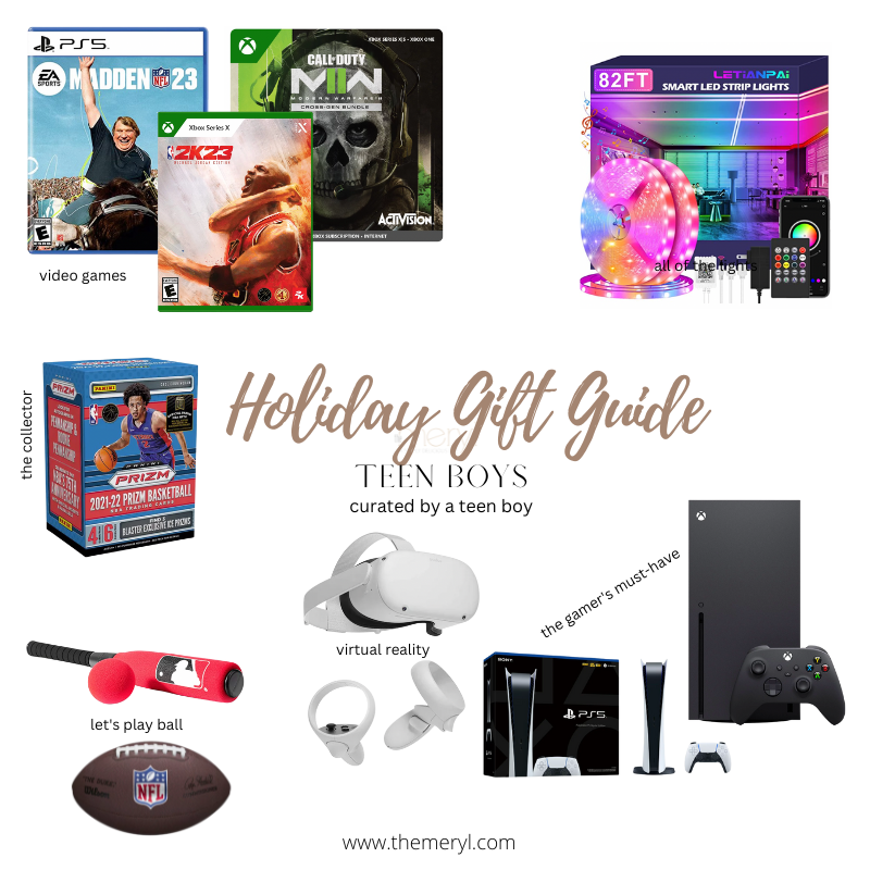 Holiday Gift Guide Teen Boys